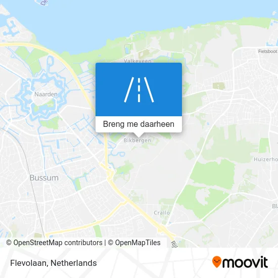 Flevolaan kaart