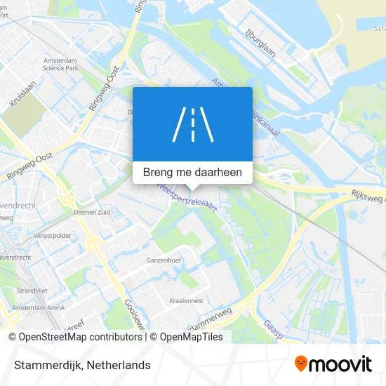 Stammerdijk kaart