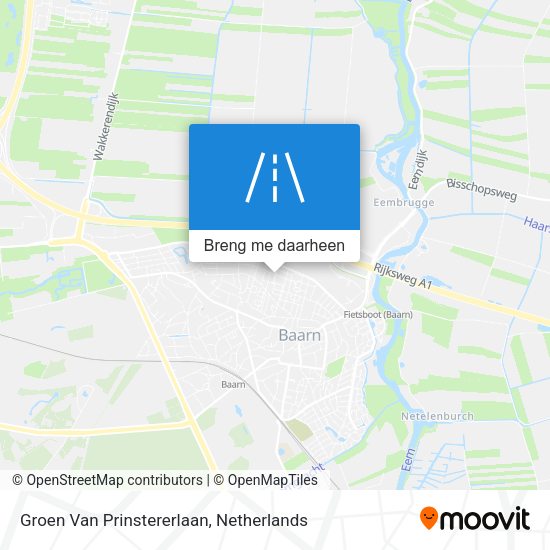 Groen Van Prinstererlaan kaart