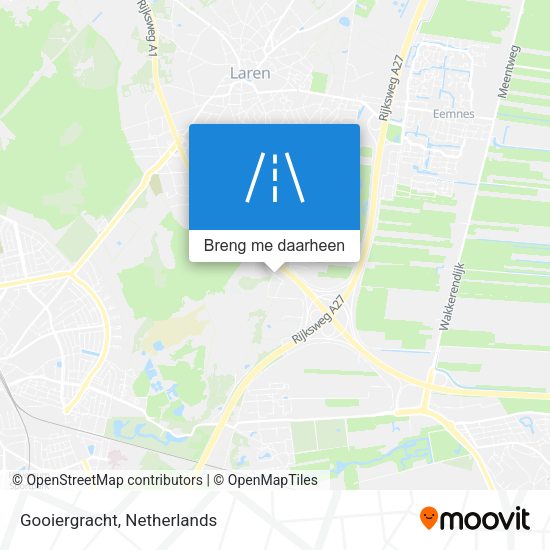 Gooiergracht kaart