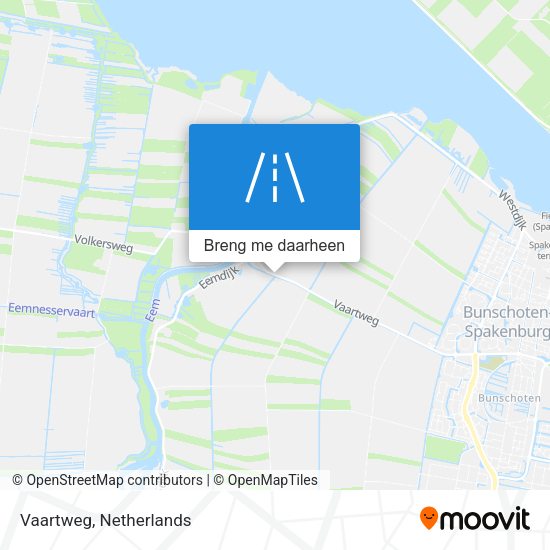 Vaartweg kaart