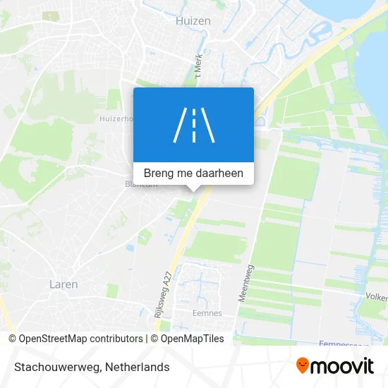 Stachouwerweg kaart