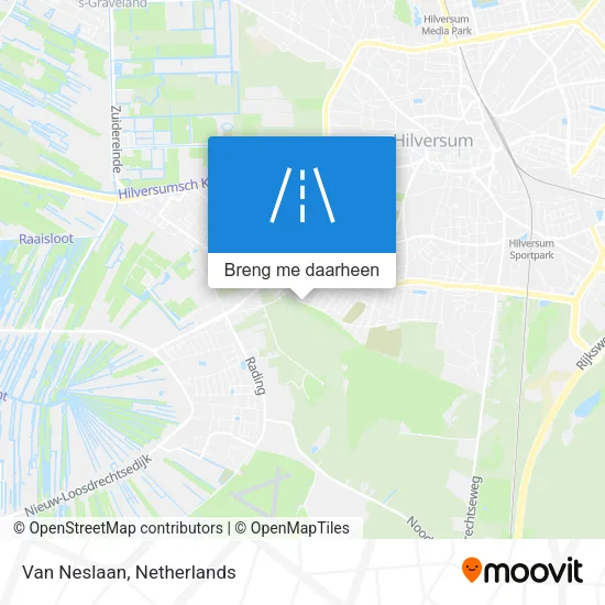 Van Neslaan kaart
