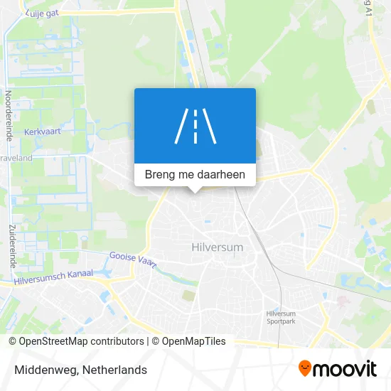 Middenweg kaart