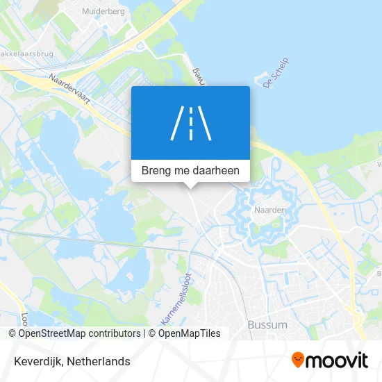 Keverdijk kaart