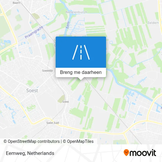 Eemweg kaart