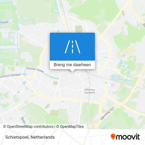 Schietspoel kaart