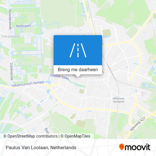 Paulus Van Loolaan kaart