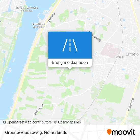 Groenewoudseweg kaart