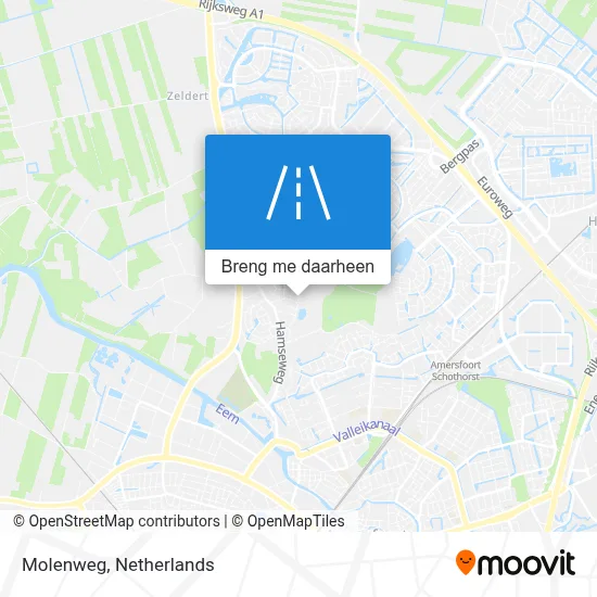 Molenweg kaart