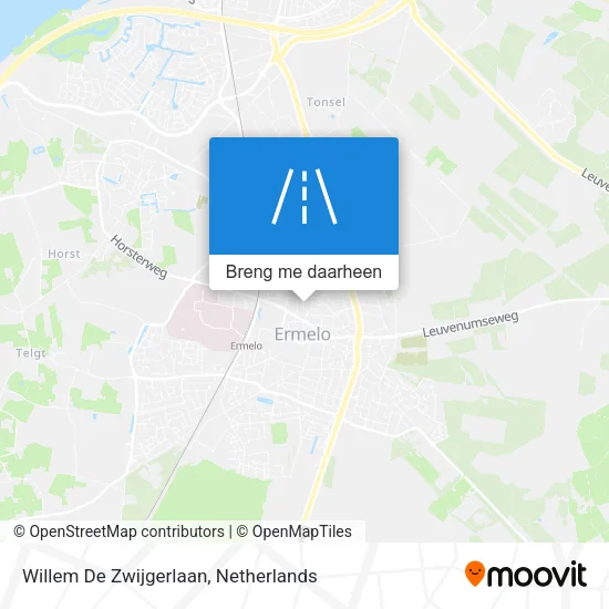 Willem De Zwijgerlaan kaart