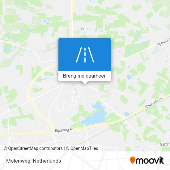 Molenweg kaart