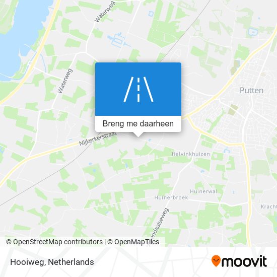 Hooiweg kaart