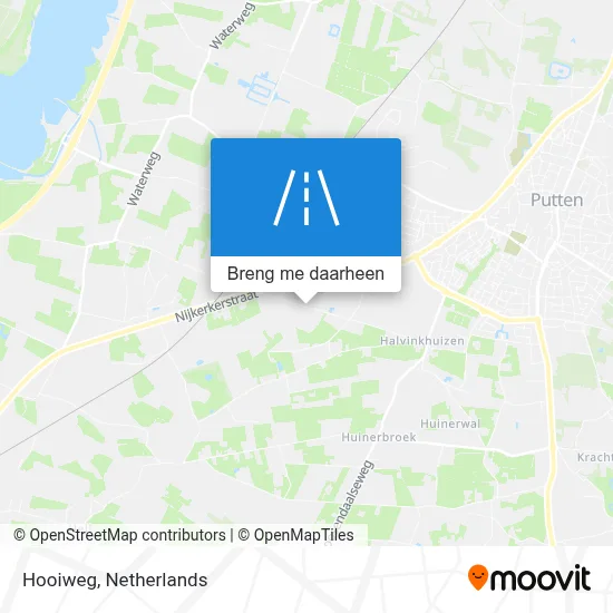 Hooiweg kaart