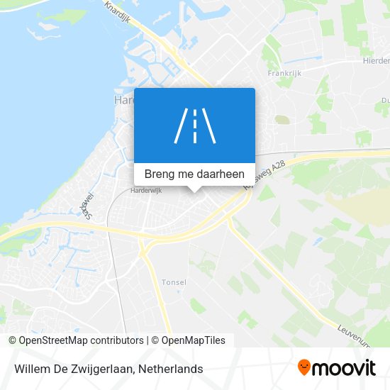 Willem De Zwijgerlaan kaart