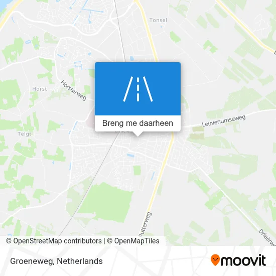 Groeneweg kaart