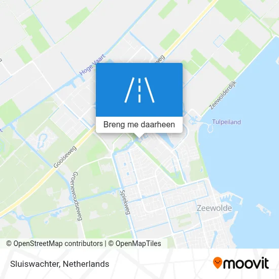 Sluiswachter kaart