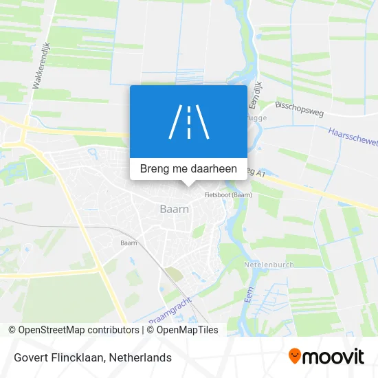 Govert Flincklaan kaart