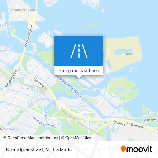 Beemdgrasstraat kaart