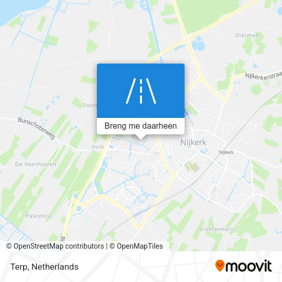 Terp kaart