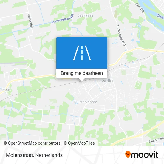 Molenstraat kaart