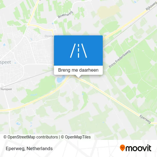 Eperweg kaart