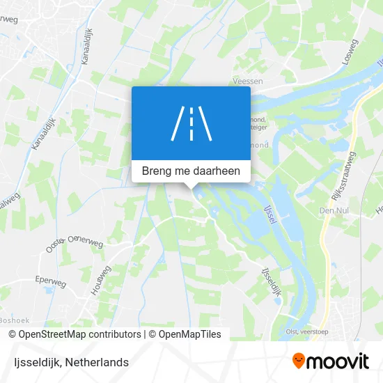 Ijsseldijk kaart