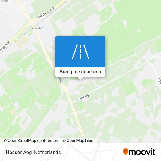 Hessenweg kaart