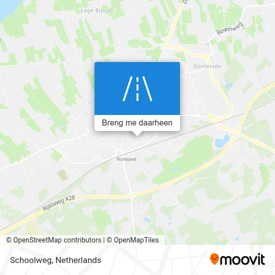 Schoolweg kaart