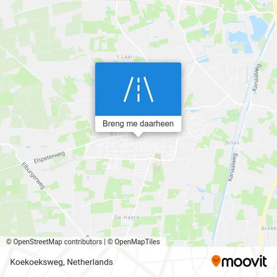 Koekoeksweg kaart