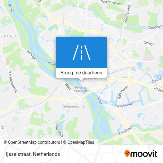 Ijsselstraat kaart