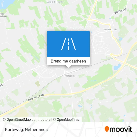 Korteweg kaart