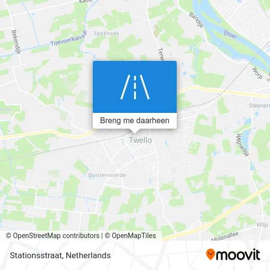 Stationsstraat kaart