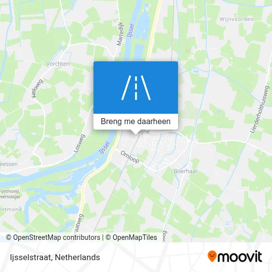Ijsselstraat kaart