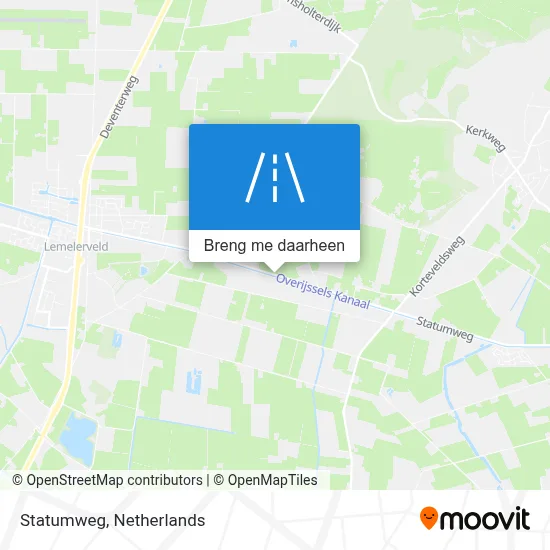 Statumweg kaart