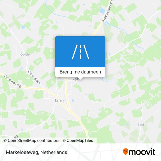 Markeloseweg kaart