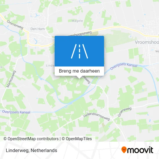 Linderweg kaart