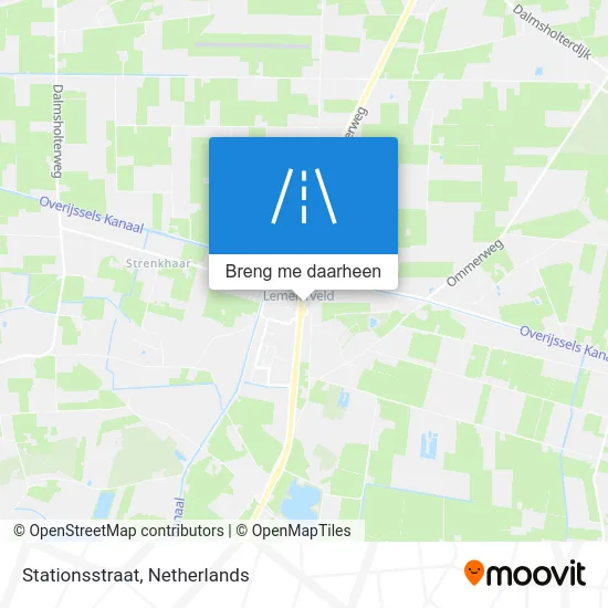 Stationsstraat kaart