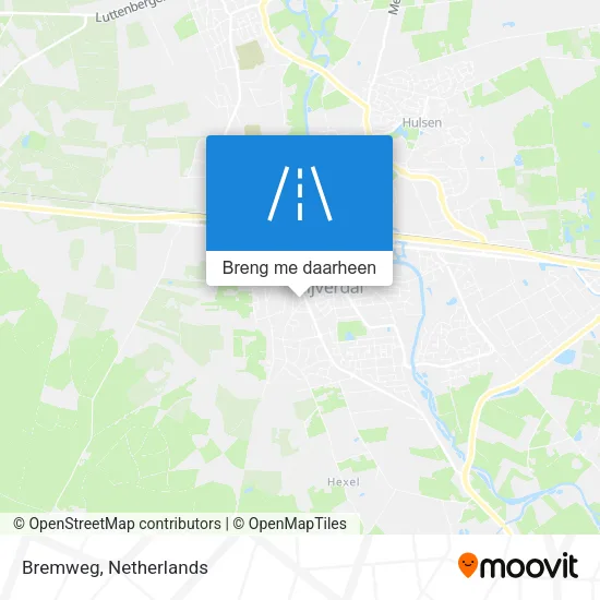 Bremweg kaart