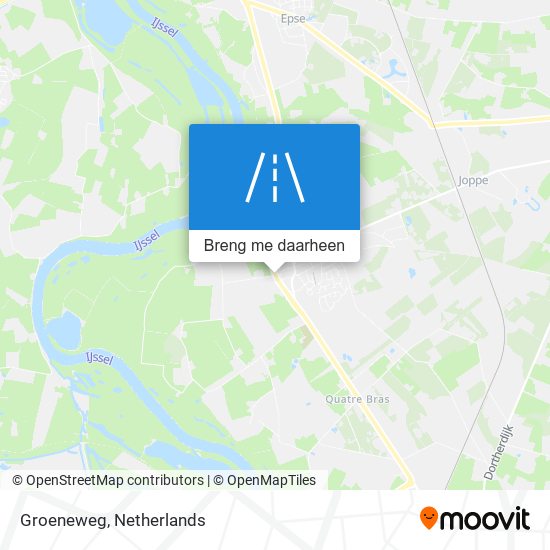 Groeneweg kaart