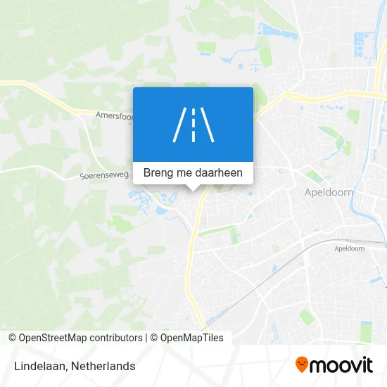 Lindelaan kaart
