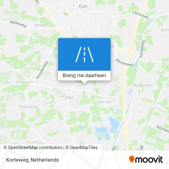 Korteweg kaart