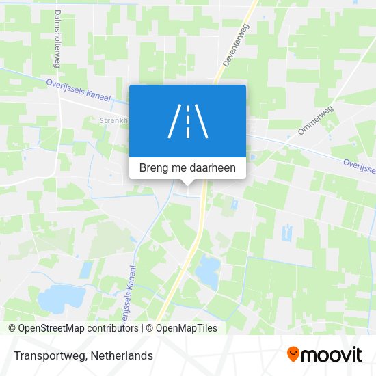 Transportweg kaart