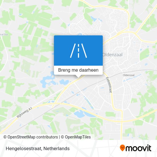 Hengelosestraat kaart