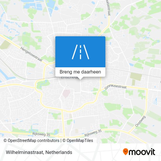 Wilhelminastraat kaart