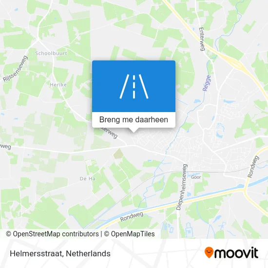Helmersstraat kaart