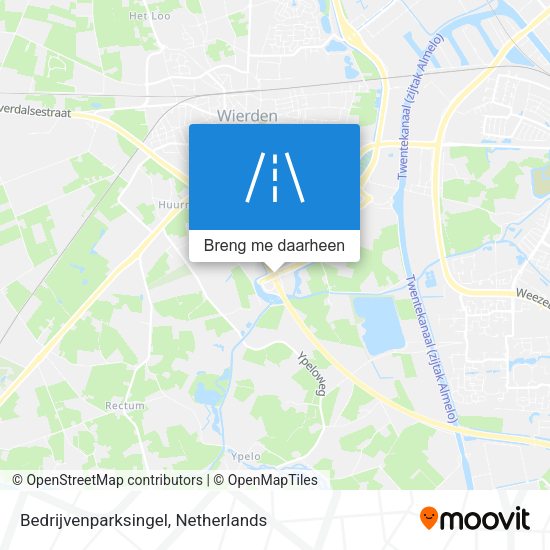 Bedrijvenparksingel kaart