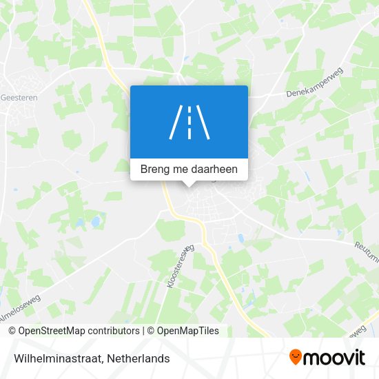 Wilhelminastraat kaart