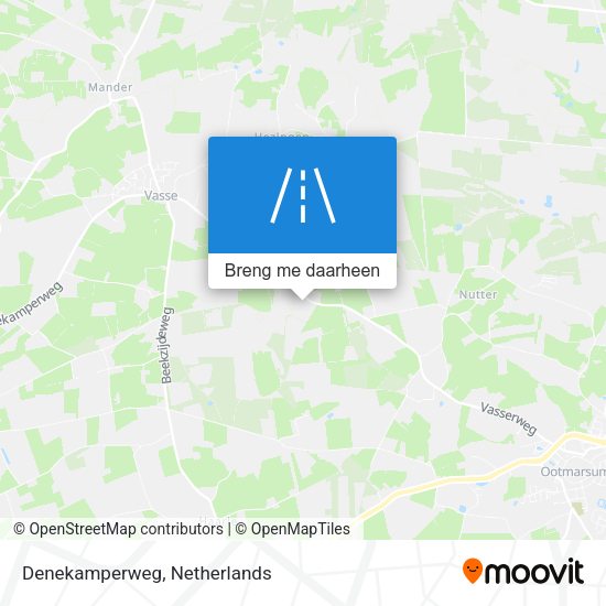 Denekamperweg kaart