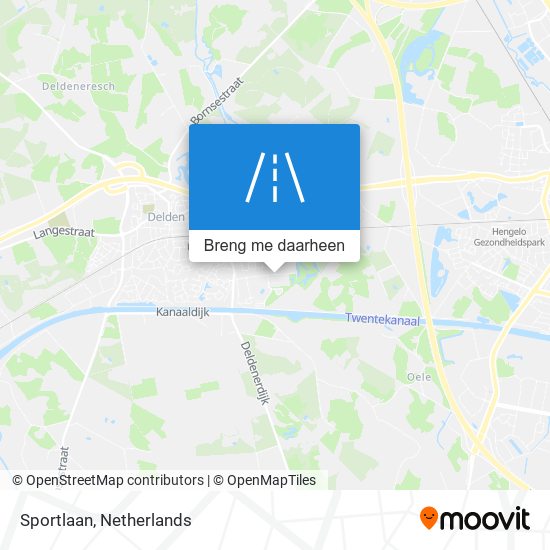 Sportlaan kaart